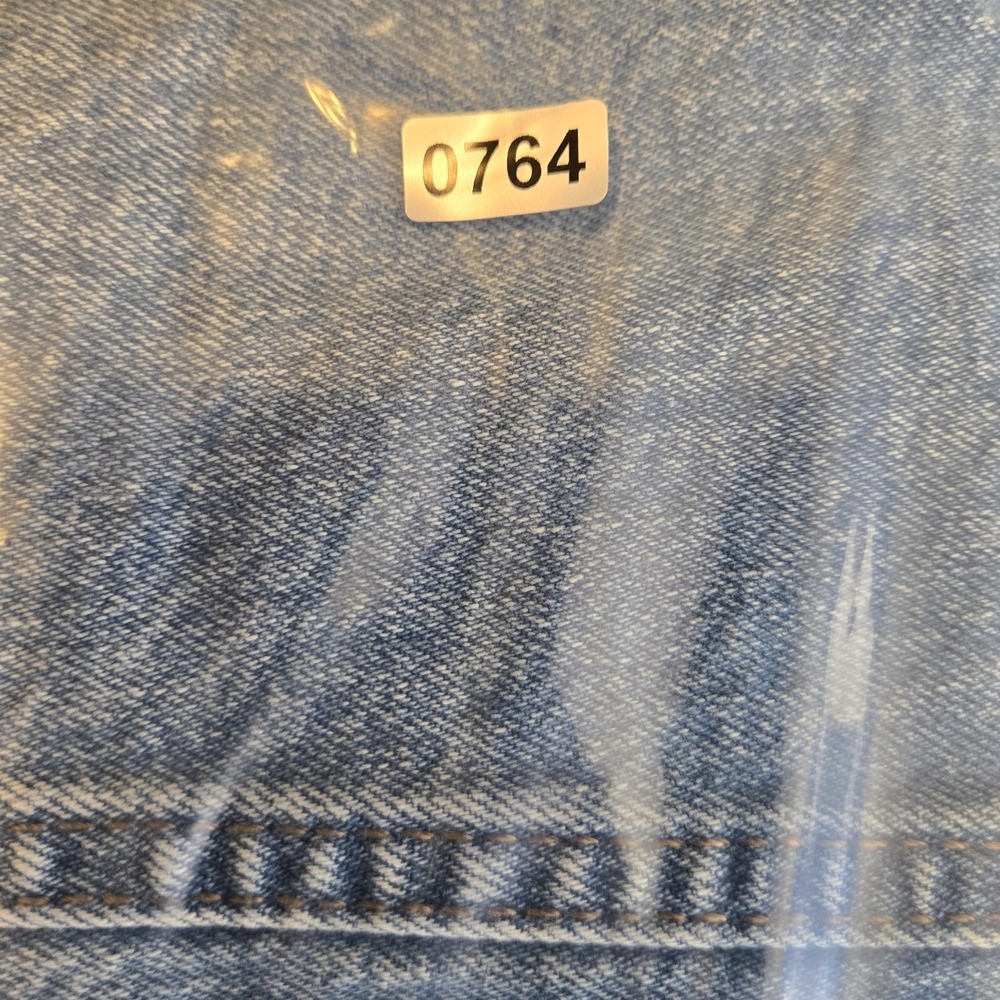 Universal Thread Factory Denim Vest Womens Small Blue Snap Front Jean Jacket - Picture 16 of 16